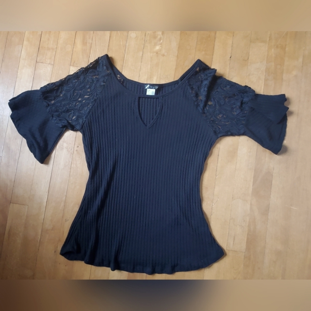 Venus Lace Accent Top